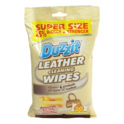 Duzzit Wipes Leather Cleaning 50 Pack